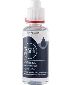 Bach Synthetic Slide Gel เจลหล่อลื่นสังเคราะห์สำหรับสไลด์เครื่องเป่า เหมาะสำหรับใช้กับวาล์วที่สามของทรัมเป็ตหรือสไลด์ “ตัวเตะ” ขวดขนาด 1 ออนซ์ Great for use with the trumpet third valve or “kicker” slide. Comes in a 1 fluid ounce bottle.