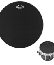 Remo หนังสแนร์มาร์ชชิ่ง Black Max Mylar Bottom Marching Snare Drumhead หนังบน 14″