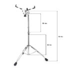ขาตั้งสแนร์ Concert Snare Stand MS-25-NEW (แบบสูง)