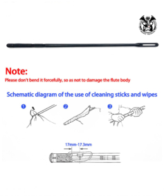 แท่งทำความสะอาดฟรุท Cleaning Rod Flute