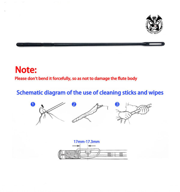 แท่งทำความสะอาดฟรุท Cleaning Rod Flute