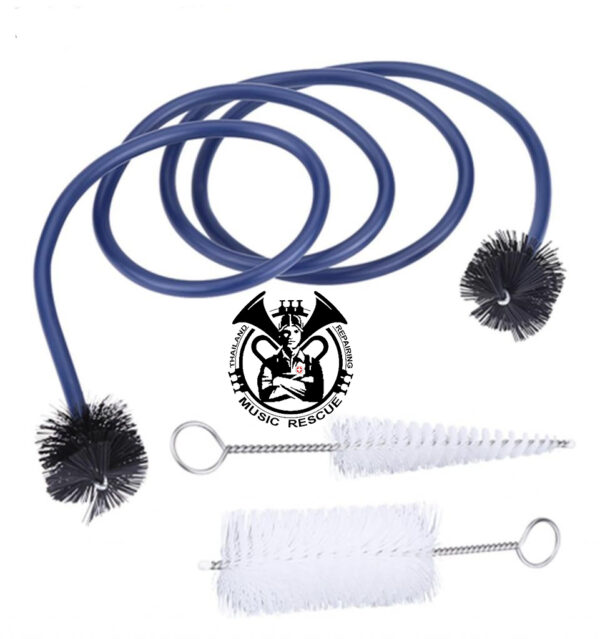แส้ทำความสะอาด Trumpet Bore Brush Cleaning Kit Instrument Snake